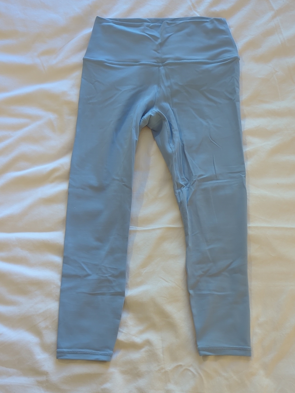 Athleta Transcend Light Blue Leggings - Smooth Stretch Active Bottoms